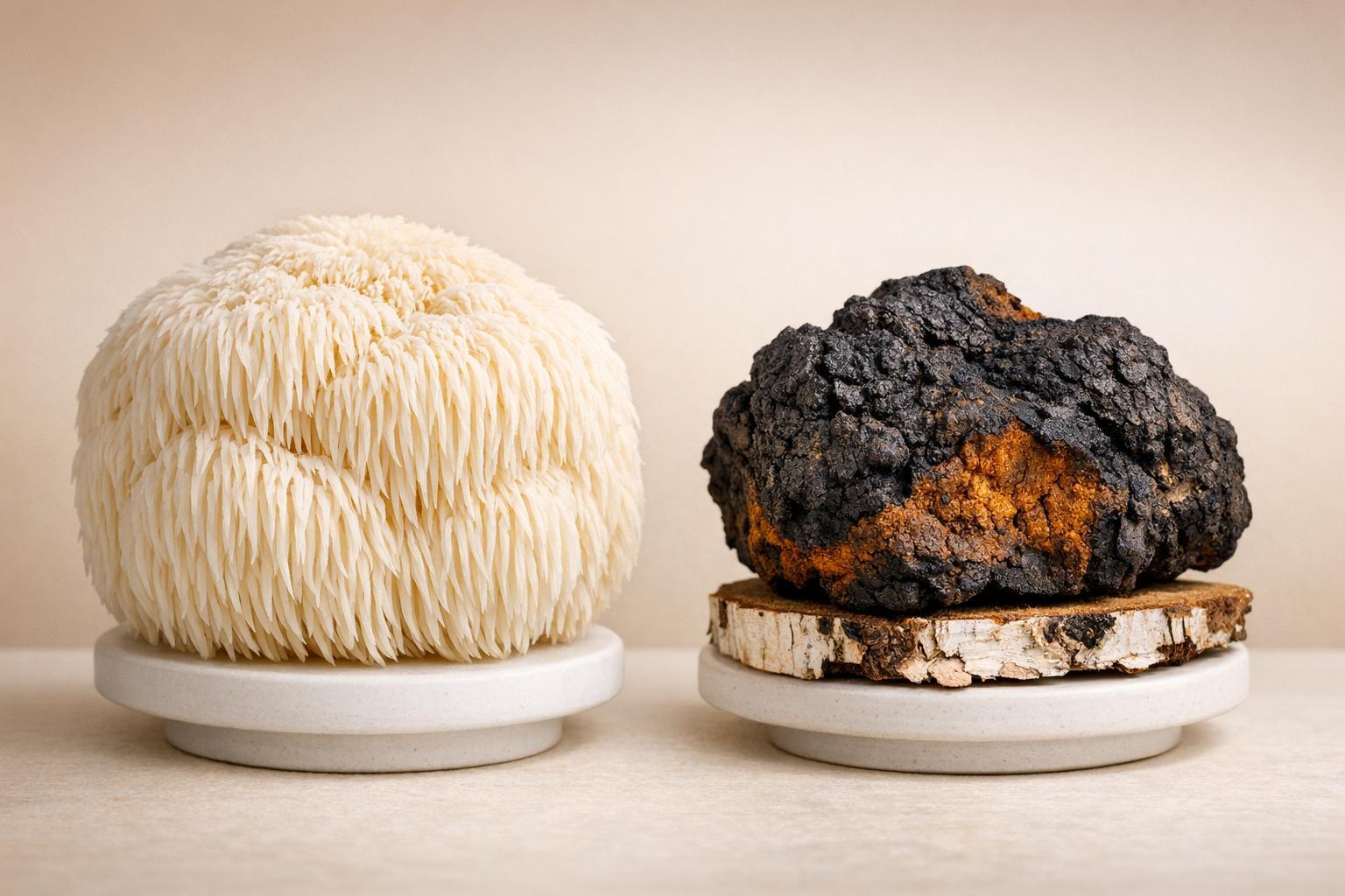Lion’s Mane vs Chaga: Comparing Mushroom Types